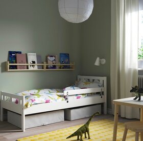 Posteľ Ikea + nový matrac + nové plachty - 2