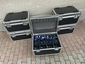 Nové baterkové WiFi LED PAR 6x18W RGBWAUV WiFi + kejs. - 2