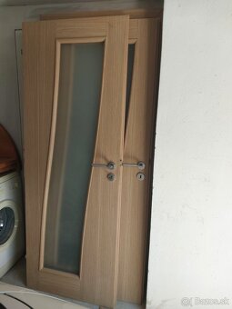Predám interierove dvere 70L, 70P, 80P, dvojkrídlové 140 - 2