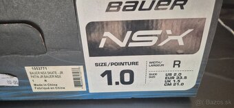 Predám korčule bauer NSX - 2
