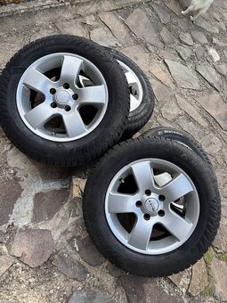 Hliníkové Disky 5x112 Zanovne Pneu 195/65 R15 - 2