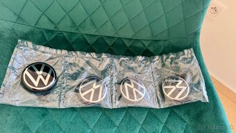 ✔️ ORIGINÁL OE logo , krytky , emblém. VW ( facelift ) - 2