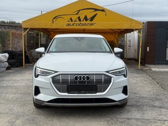Audi E-tron -2023/32tis. KM- 55 Sportback quattro -NEBÚRANÉ - 2