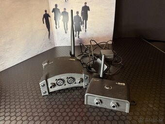 Bezdrôtový stereo vysielač/prijímač, 2.4 GHz - 2