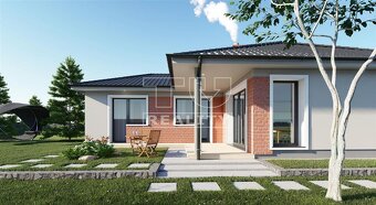 4i RD v tvare L – 121 m2 priestoru, terasa 17 m2 a... - 2