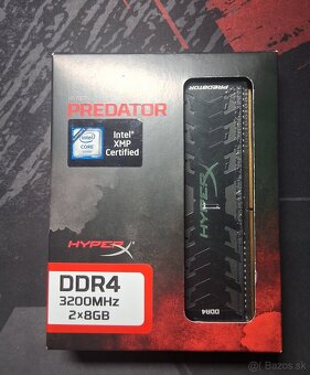 RAM HyperX Predator 2×8 GB 3200 MHz DDR4 - 2