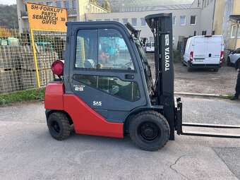 Vysokozdvižný vozík - TOYOTA 02 - 8FGF25 so zárukou - 2