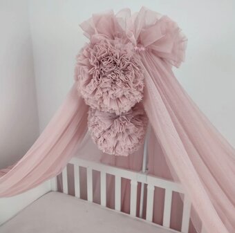 Pom Pom baldachýn / vrkoč viac farieb na výber - 2