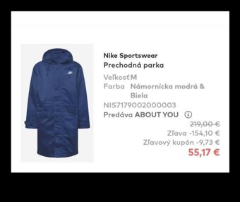 Nike pánska bunda - 2