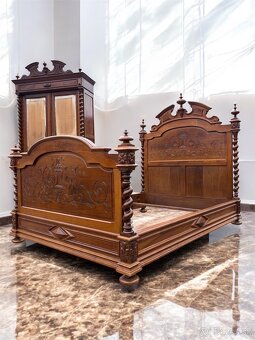 Absolútne nádherná parížska sólo spálňa - 19.storočie - 2