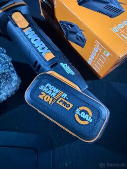 uhlova brúska WORX 20V 125mm - 2