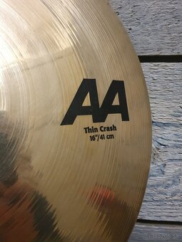 thin crash 16" Sabian AA - 2
