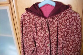 Vintage kabát s kapucou - 2