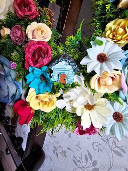 Boho veniec na dvere - 2