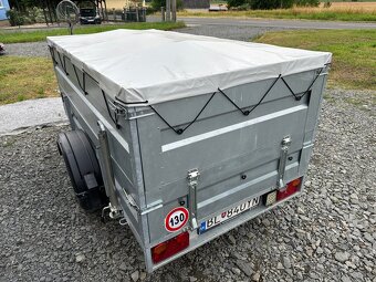 Vyklápaci prívesný vozík 2500 x 1250 x 850 - 2