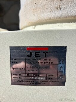 Odsávanie pilín JET DC 900a - 2