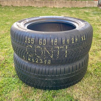 255/60 r18 zimné Continental 112H - 2