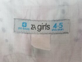 ZA Girls šatičky, 4-5 rokov - 2