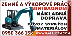 ⛏️ Zemné a výkopové práce - Bagrujem.com ⛏️ - 2