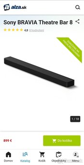 Soundbar Sony BRAVIA Theatre Bar 8 - 2