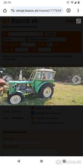 Predám traktor Zetor super 50 - 2