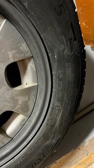 3ks. Zimne pneumatiky + disky 215/65/r16 - 2