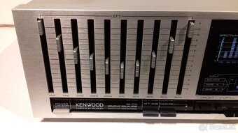 2x10 pasmovy equalizer KENWOOD GE-770 strieborny JAPAN, AE16 - 2