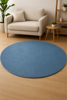 Okrúhly koberec 120120 cm - 2