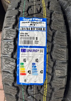 255/65 R17 Toyo open country A/T3 - 2