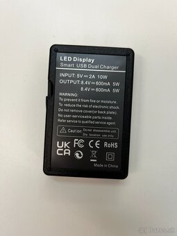 Dual nabíjačka pre batérie Olympus BLN-1 - 2