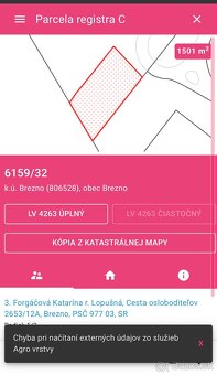 Stavebný pozemok Mazorníkovo - 2