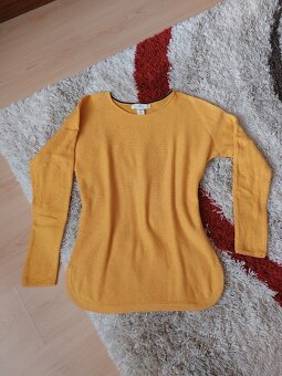 Zlty pulover M/L - H&M - 2