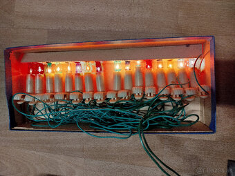 Retro sviečky a kópia na vianočný stromček - 2