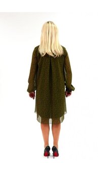 spololočenské šaty KHAKI - 2