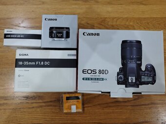 Canon EOS 80D + 2 objektívy - 2