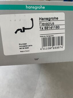 Hansgrohe Flexaplus - odtokova a prepadova suprava - 2