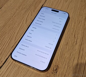 Apple iphone 16 pro max 256gb púštny titan - 2