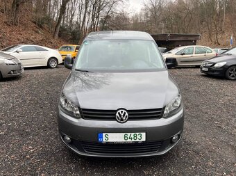 VW Caddy 1.2 TSI 77 kW 2x šoupačky 2011 klima serviska - 2