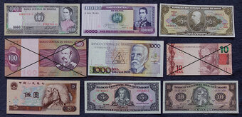 Bankovky svet UNC 9 - 2