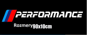 nálepka M Performance na čelné sklo na BMW - 2