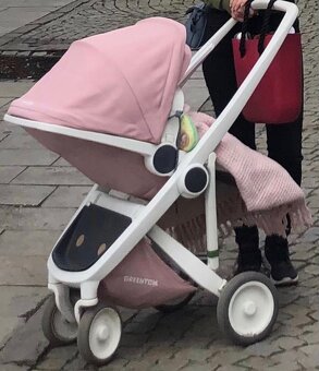 Ružový športový kočík Greentom Reversible Blossom, 57 E - 2