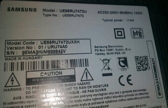 Kúpim LCD panel pre UE55RU7472 - 2
