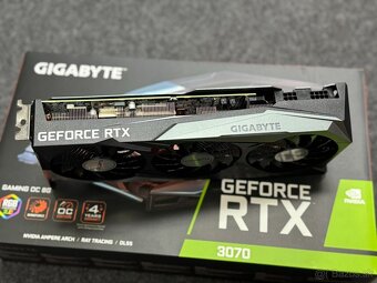 Predám grafiku NVIDIA GeForce RTX 3070 GAMING OC 8G - 2