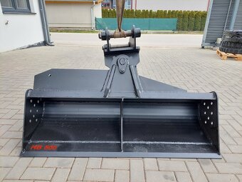 Hydraulická svahovačka 150cm na traktorbager CAT a iné - 2