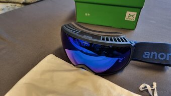 Snowboard/SKI okuliare Anon Comrade Blue - 2