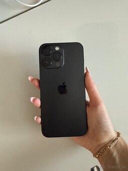 Predám iPhone 14 Pro Max 256 GB — Black Titanium - 2