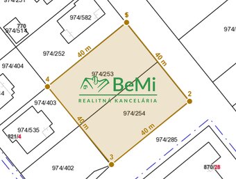 Stavebný pozemok - 1600m2, Andovce ID 006-14-EVBA - 2
