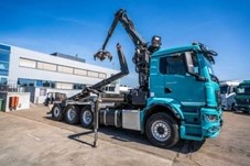 9908 MAN TGS 35.510 BL - 8x4 – Hákový nosič kontejnerů + HR- - 2