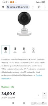 Predám HD smart kameru ATK-SHC3KR - 2