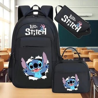 STITCH RUKSAK…ŠKOLSKÁ TAŠKA…3 KUSY…NOVE - 2